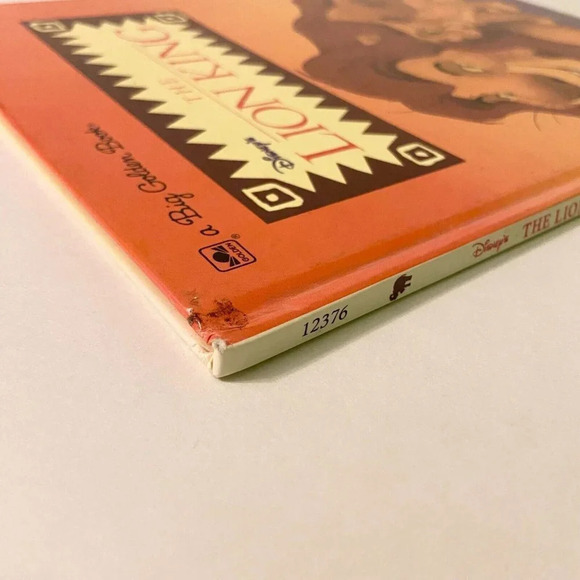 Vintage 1994 The Lion King A Big Golden Book by Justine Korman - Picture 6 of 15